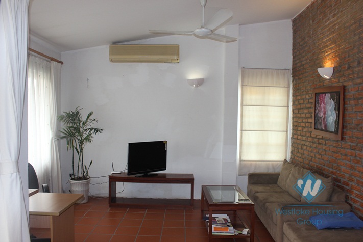 Two bed balcony apartment for rent on To Ngoc Van, Tay Ho, Hanoi